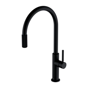 SWITCH bateria kuchenna z zestawem filtrującym, czarny mat SW9057-FD1BL