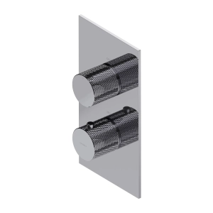 CONTOUR termostatyczna bateria prysznicowo-wannowa podtynkowa, chrom połysk CT8036CR