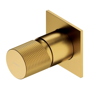 CONTOUR bateria prysznicowa podtynkowa, złoty szczotkowany CT8045GLB