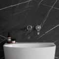ART DECO bateria umywalkowa podtynkowa, chrom połysk