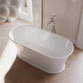 CLASSICA M+ wanna wolnostojąca, 160 x 79 cm, biały połysk