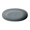 SHELL M+ wanna wolnostojąca, 148 x 75 cm, ash grey mat