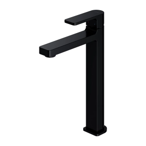 BARETTI bateria umywalkowa wysoka, czarny mat BA7812BL