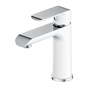 SACRAMENTO bateria umywalkowa, chrom/biały połysk SC2310CRB