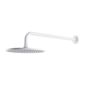 SLIMLINE deszczownica z ramieniem, biały mat WGSET1WM