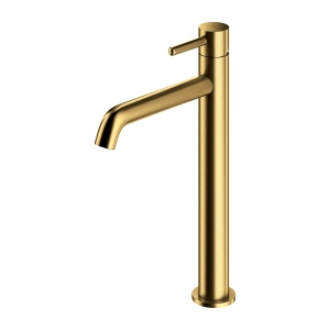 Y bateria umywalkowa wysoka, złoty szczotkowany Y1212GLB