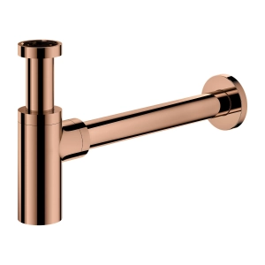 syfon umywalkowy ozdobny, miedź połysk A186CP