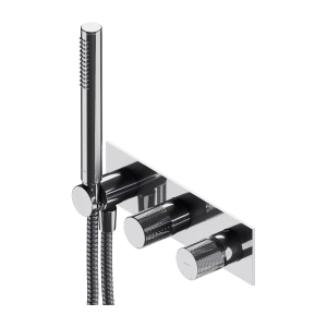 CONTOUR bateria prysznicowo-wannowa podtynkowa z rączką prysznicową, chrom połysk CT8035-1CR