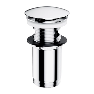 korek klik-klak do syfonu umywalkowego, chrom połysk A706CR