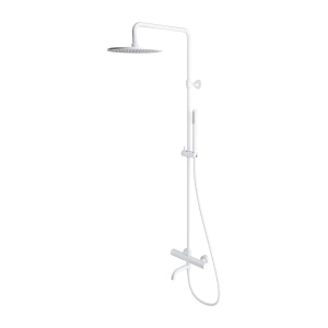 Y termostatyczny system wannowy natynkowy, biały mat Y1234WM