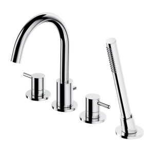 Y bateria wannowa 4-otworowa, chrom połysk Y1232CR