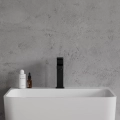 BARETTI bateria umywalkowa, czarny mat