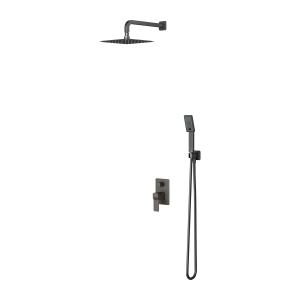 SLIDE system prysznicowy podtynkowy, grafit szczotkowany SYSSL12GR