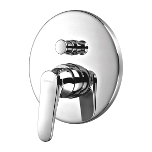 ART DECO bateria prysznicowo-wannowa podtynkowa, chrom połysk AD5135CR