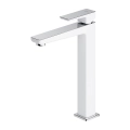 PARMA bateria umywalkowa wysoka, chrom/biały połysk