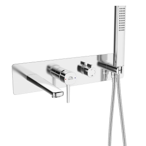 Pola - bateria wannowa podtynkowa z zestawem natryskowym BAP_011P