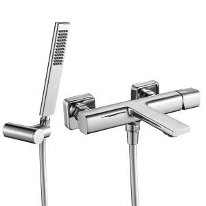 Tores - bateria wannowa ścienna z zestawem natryskowym BVT 011D
