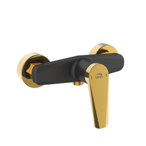 Rubio - bateria natryskowa ścienna bez zestawu natryskowego BVR_740G