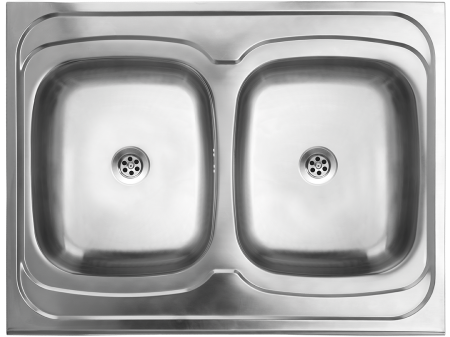 60 zlewozmywak dwukomorowy