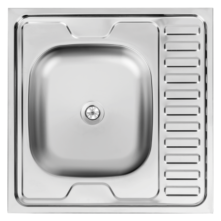 60 zlewozmywak jednokomorowy z półociekaczem