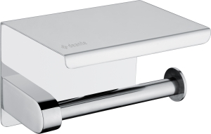 Uchwyt na papier toaletowy ścienny - z półką Deante Round ADR 0221