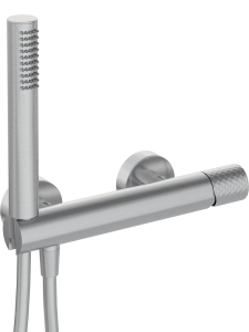 Bateria prysznicowa z zestawem prysznicowym Deante Silia Hexa BHS F41M