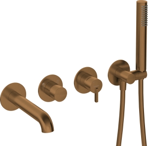 Bateria wannowa 4-otworowa podtynkowa Deante Silia BQS C18P