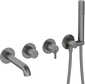 Bateria wannowa 4-otworowa podtynkowa Deante Silia BQS D18P