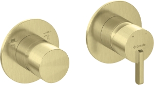 Bateria prysznicowa z przełącznikiem natrysku - pozioma Deante Silia BQS R46P