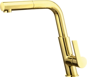 Bateria kuchenna z wyciąganą wylewką Deante Silia BQS Z73M