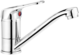 Bateria umywalkowa z obrotową wylewką Deante Lobo BYU 026M