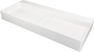 Umywalka granitowa nablatowa - z maskownicą Deante Blur CQB AU8S