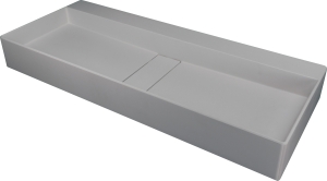 Umywalka granitowa nablatowa - z maskownicą Deante Blur CQB SU8S