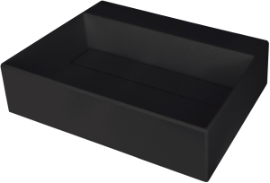 Umywalka granitowa nablatowa z miejscem na baterię - z maskownicą Deante Correo CQR NU5M