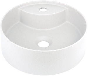 Umywalka granitowa nablatowa z miejscem na baterię Deante Silia CQS AU4B