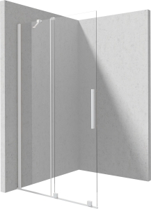 Ścianka prysznicowa walk-in 80 cm - przesuwna Deante Prizma KTJ A38R