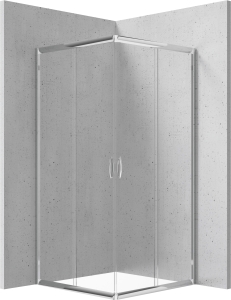 Kabina prysznicowa kwadratowa 80x80 cm Deante Funkia KYC 042K
