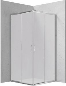Kabina prysznicowa kwadratowa 80x80 cm Deante Funkia KYC 642K