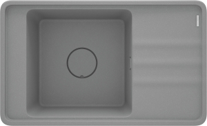 Zlewozmywak granitowy 1-komorowy z ociekaczem Deante Momi ZKM S11B