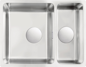 Zlewozmywak stalowy 1.5-komorowy podwieszany Deante Egeria ZPE 050C