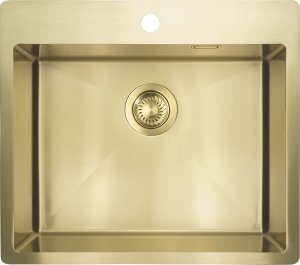 Zlewozmywak stalowy 1-komorowy Deante Olfato Precious ZPO R10B