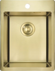 Zlewozmywak stalowy 1-komorowy Deante Olfato Precious ZPO R10E