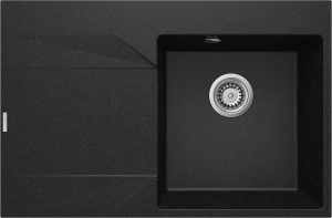 Zlewozmywak granitowy 1-komorowy z ociekaczem - lewy Deante Evora ZQJ 211L