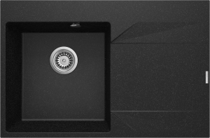 Zlewozmywak granitowy 1-komorowy z ociekaczem - prawy Deante Evora ZQJ 211P