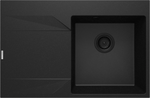 Zlewozmywak granitowy 1-komorowy z ociekaczem - lewy Deante Evora ZQJ G11L