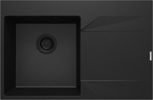 Zlewozmywak granitowy 1-komorowy z ociekaczem - prawy Deante Evora ZQJ G11P