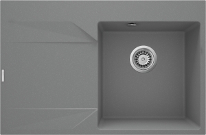 Zlewozmywak granitowy 1-komorowy z ociekaczem - lewy Deante Evora ZQJ S11L