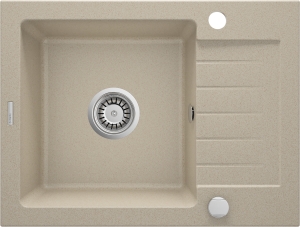 Zlewozmywak granitowy 1-komorowy z ociekaczem Deante Zorba ZQZ 711A