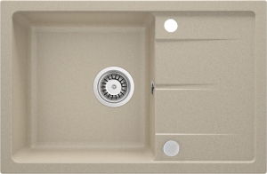 Zlewozmywak granitowy 1-komorowy z ociekaczem Deante Leda ZRD 7113