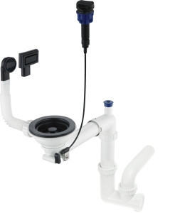 Syfon do zlewozmywaka granitowego 1-komorowego - Space-Saver Deante Space-Saver ZXY N972